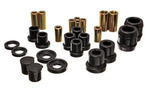Honda S2000 Control Arm Bushing Kit - Front - Energy Suspension - Hyper-Flex Polyurethane - Black - `00-`09